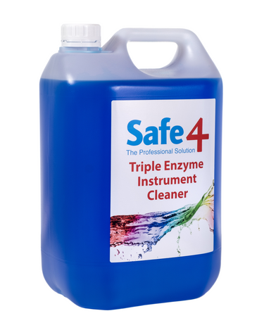 Safe4 Triple Enzyme Instrument Cleaner 5 L